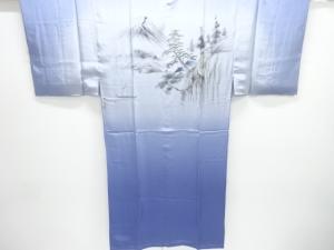 未使用品　富士風景模様男物長襦袢